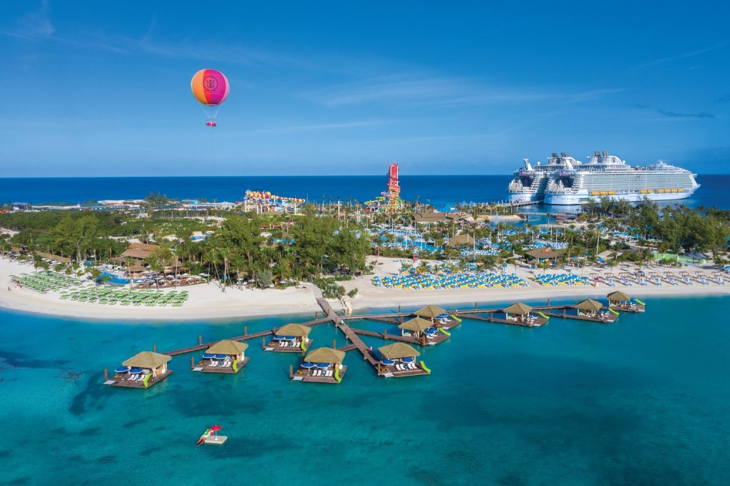 Royal Caribbeans egna paradis ö cococay